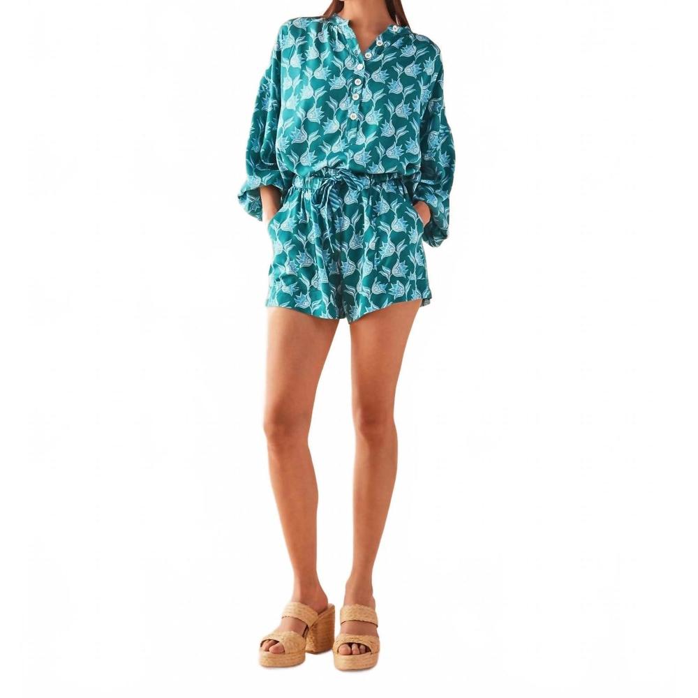 NEW OMIKA women's asha shorts in nicobar mantis - Picture 3 of 4
